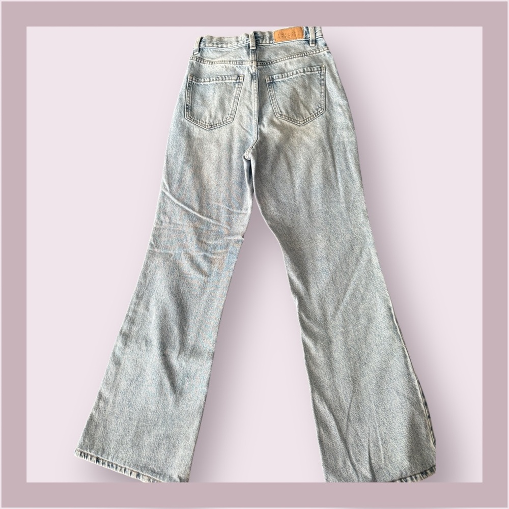 PacSun Eco Medium Indigo High Rise Bootcut Jeans - Picture 6 of 11